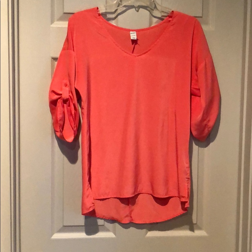 Coral Blouse